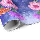 Search for gerbera daisy wrapping paper Pink
