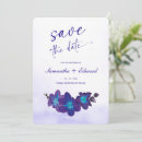 Search for blue orchid save the dates Turquoise