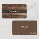 Search for wood background business cards Carpentry