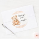 Search for pumpkin thank you stickers Teddy bear
