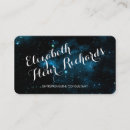 Search for galaxy business cards Blue