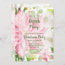 Search for poinsettia christmas invitations Watercolor