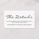 Search for business enclosure cards Simple