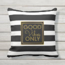 Search for good vibes cushions Motivational