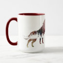 Search for wolf howling mugs Watercolor