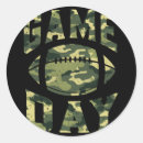 Search for football game day stickers Championship