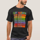 Search for gay agenda tshirts Rainbow