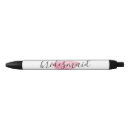 Search for bridesmaid pens Pink