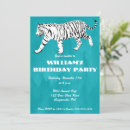 Search for bengal cards invites White tiger