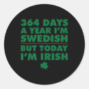 Search for irish stickers St patrick day