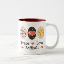 Search for cute softball mugs Player