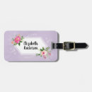Search for boho luggage tags Purple