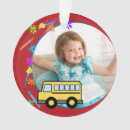 Search for school bus christmas tree decorations Preschool