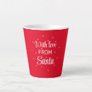 Search for red snowflake mugs White