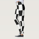 Search for black and white checkerboard leggings Chess