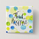 Search for positive thinking badges Blue