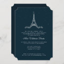 Search for blue eiffel tower invitations Paris