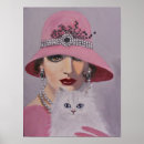 Search for art deco cats posters Pink