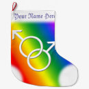 Search for gay christmas stockings Rainbow