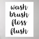 Search for floss art Bathroom