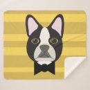Search for boston terriers blankets Black and white