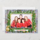 Search for wreath christmas cards Script typography