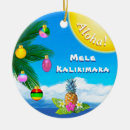 Search for hawaiian christmas decor Kalikimaka