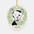 Search for black and white spots christmas tree decorations Puppy