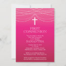 Search for fancy first communion invitations Modern