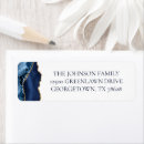 Search for abstract blue return address labels Artistic