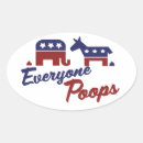 Search for political satire stickers Democrat