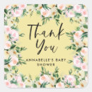 Search for yellow thank you stickers Baby shower