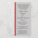 Search for black white red damask wedding invitations Classy