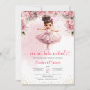 Search for ballerina baby shower invitations We are tutu excited