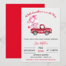 Search for a little sweetheart invitations Red hearts