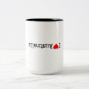 Search for i love australia mugs Aussie
