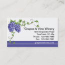 Search for grape vine business cards Winery