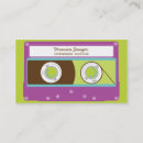 Search for mixtape business cards Retro