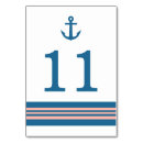 Search for nautical table cards Elegant