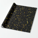 Search for black and gold christmas wrapping paper Happy