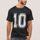 Search for number 10 tshirts League