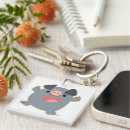 Search for funny pig key rings Piglets