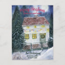 Search for moving announcement christmas postcards New address