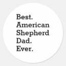 Search for mini american shepherd stickers Dog