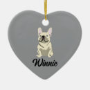 Search for french bulldogs christmas tree decorations For pets