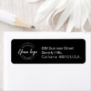 Search for customizeable return address labels Your logo here