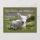 Search for lord is my shepherd postcards Bible verse
