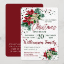 Search for flowers christmas invitations Festive