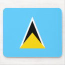 Search for sainte mousepads Saint lucia flag