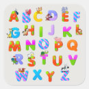Search for colourful alphabet stickers Letters